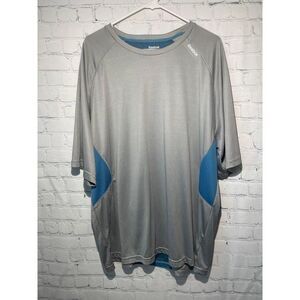 Reebok size 2XL gray & blue pullover